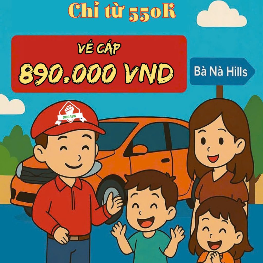 Vé cáp treo Bà Nà Hlls [ TE01 ] - Doravn.vn