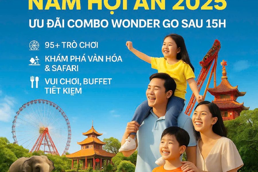 Vé VinWonders Nam Hội An 2025